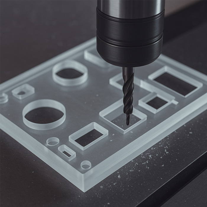 CNC-Services Plastic cnc machining services
